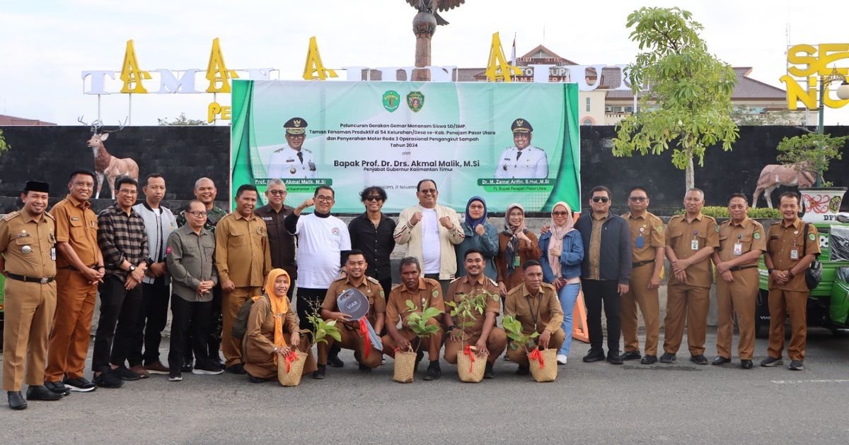 Tingkatkan Rasa Cinta Lingkungan, Pj Gubernur Kaltim Luncurkan Gerakan Gemar Menanam