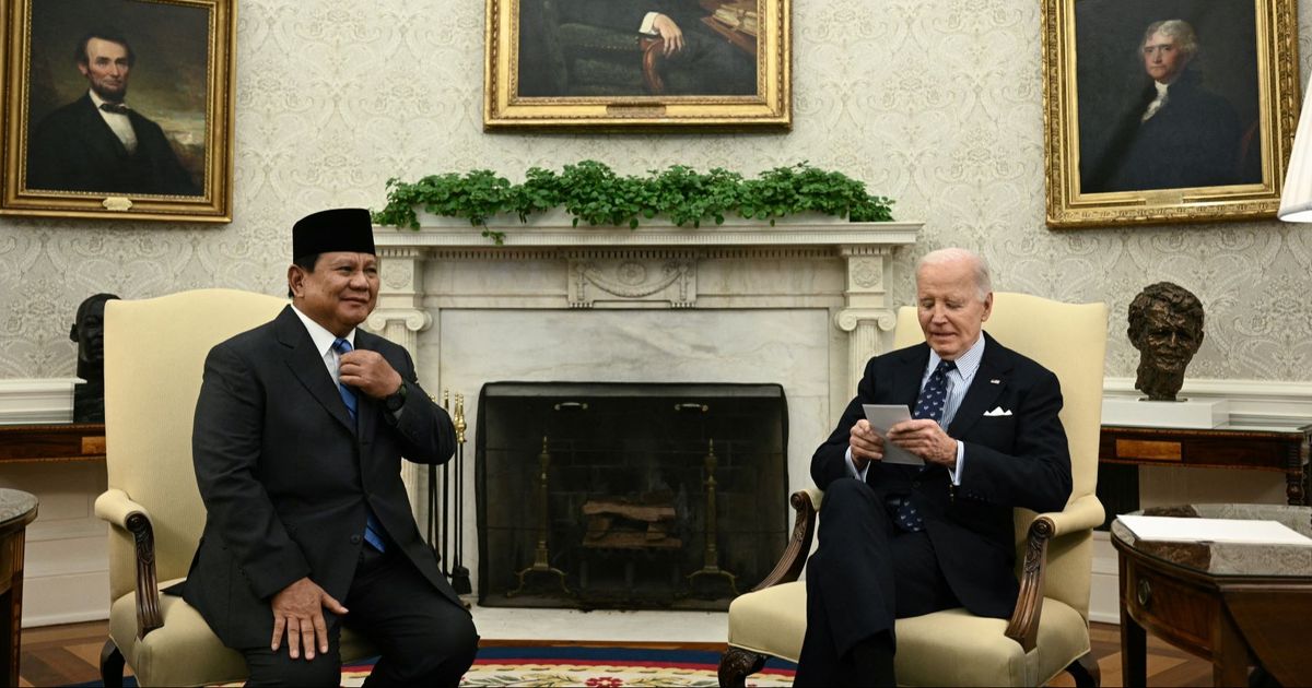 VIDEO: Prabowo Temui Joe Biden, Kenalkan Dua Perwira Jebolan Kopassus Jadi Sorotan