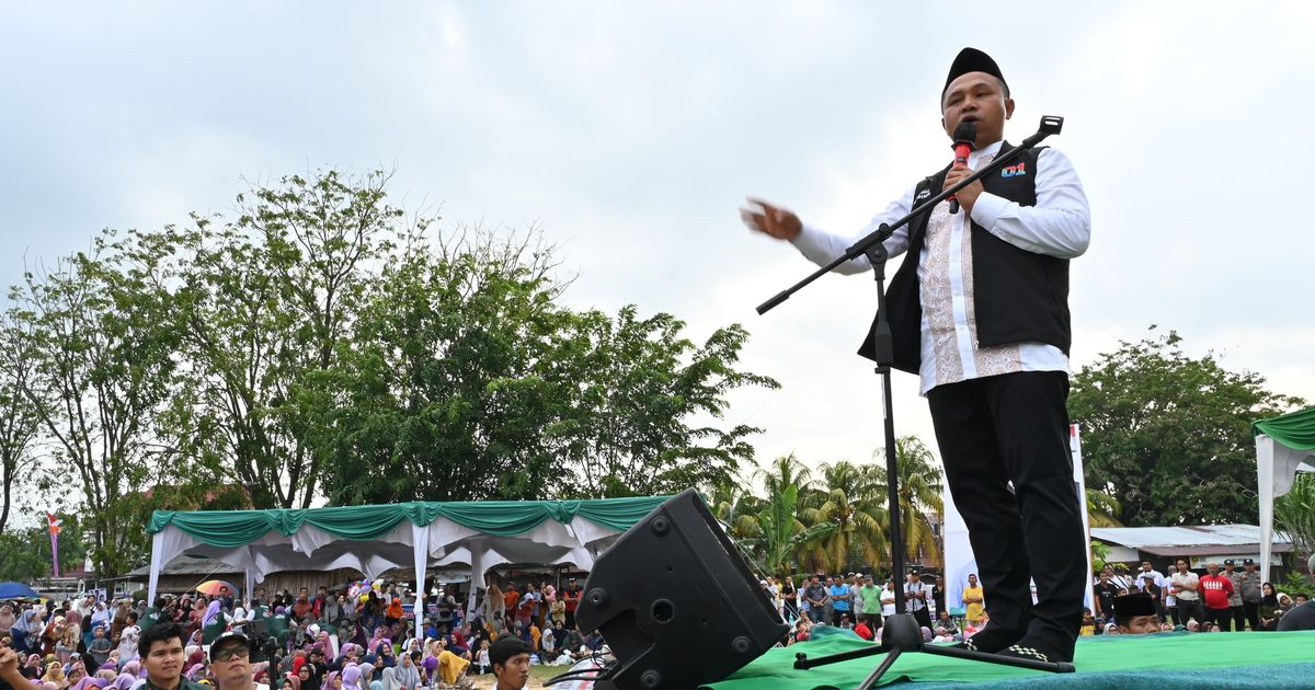 Iyeth Bustami dan UAS Pimpin Simulasi Coblos Paslon 'Bermarwah' di Pilkada Riau