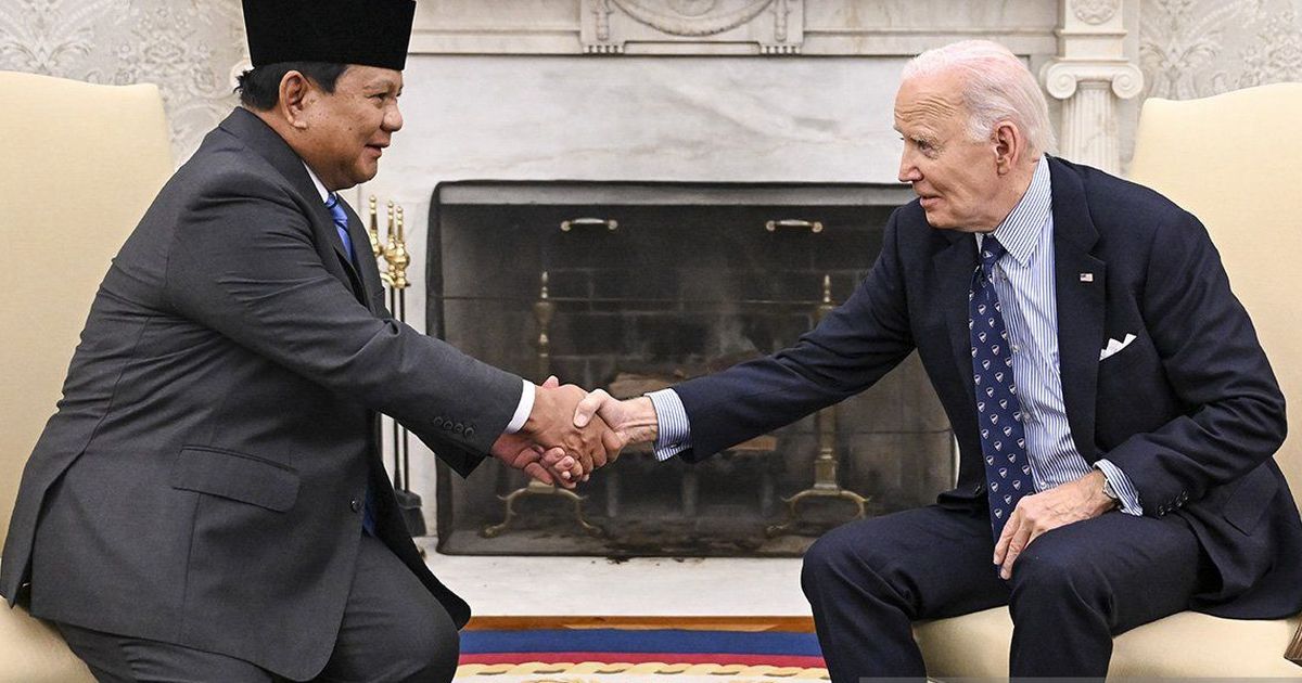 Prabowo Ungkap Isi Obrolan dengan Biden Soal Palestina dan Laut Cina Selatan