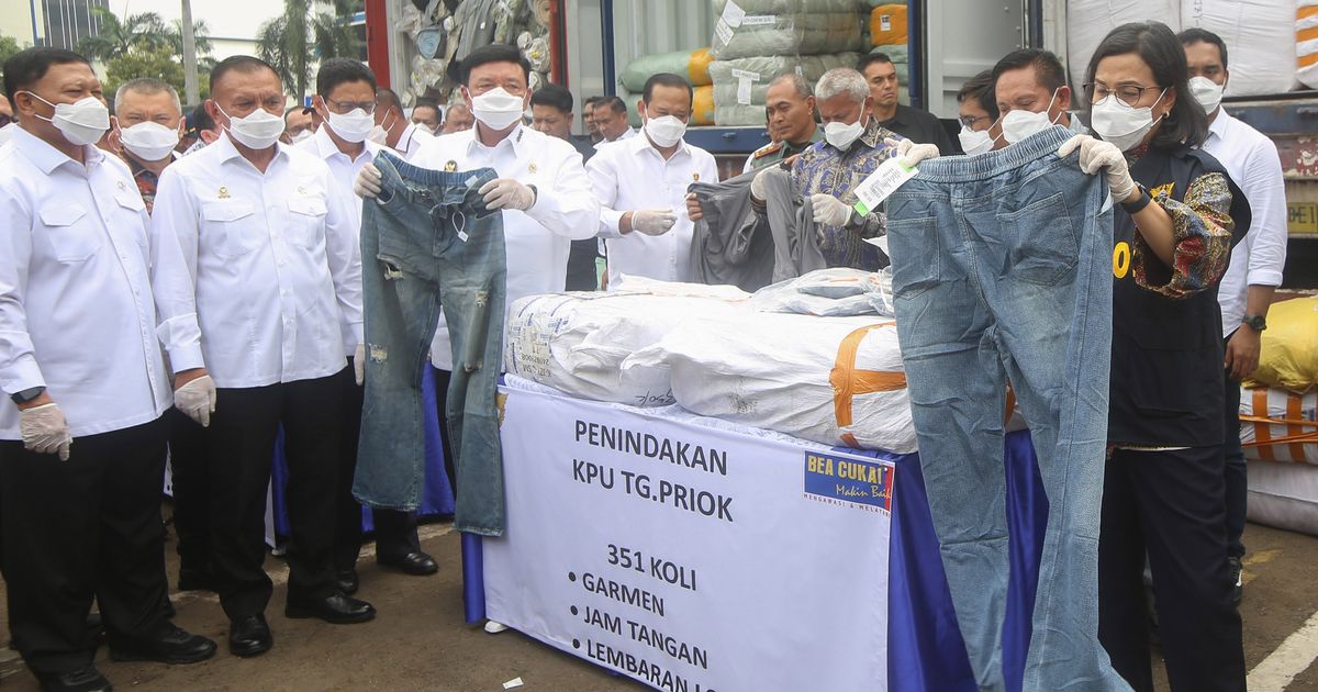 FOTO: Penampakan Barang-Barang Selundupan Bikin Rugi Negara Miliaran Rupiah