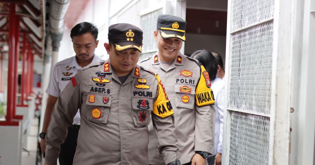 Polisi Cek TPS Khusus di Rutan Siak, Sarana dan Prasarana Jadi Sorotan