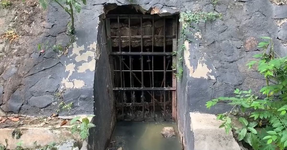 FOTO: Ini Gorong-Gorong Sempit dan Pengap Jadi Jalur Pelarian 7 Tahanan Kabur dari Rutan Salemba