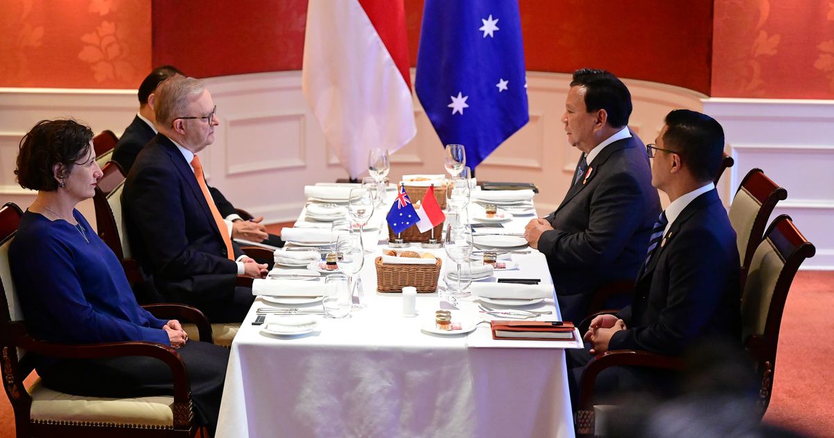 Momen Prabowo Sarapan Bareng PM Australia, Bahas Kerja Sama Strategis