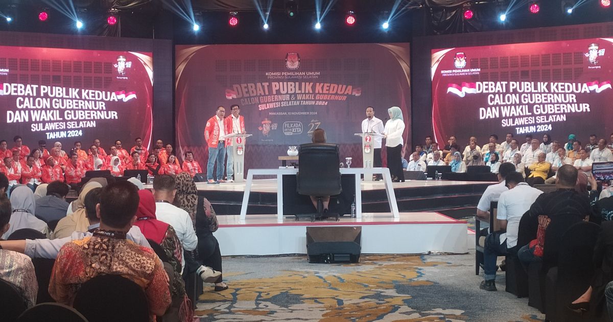 Momen Lucu Debat Pilkada Makassar, Paslon SEHATI Tanya Jumlah Ambulans & Kuburan Langsung Diskakmat MULIA