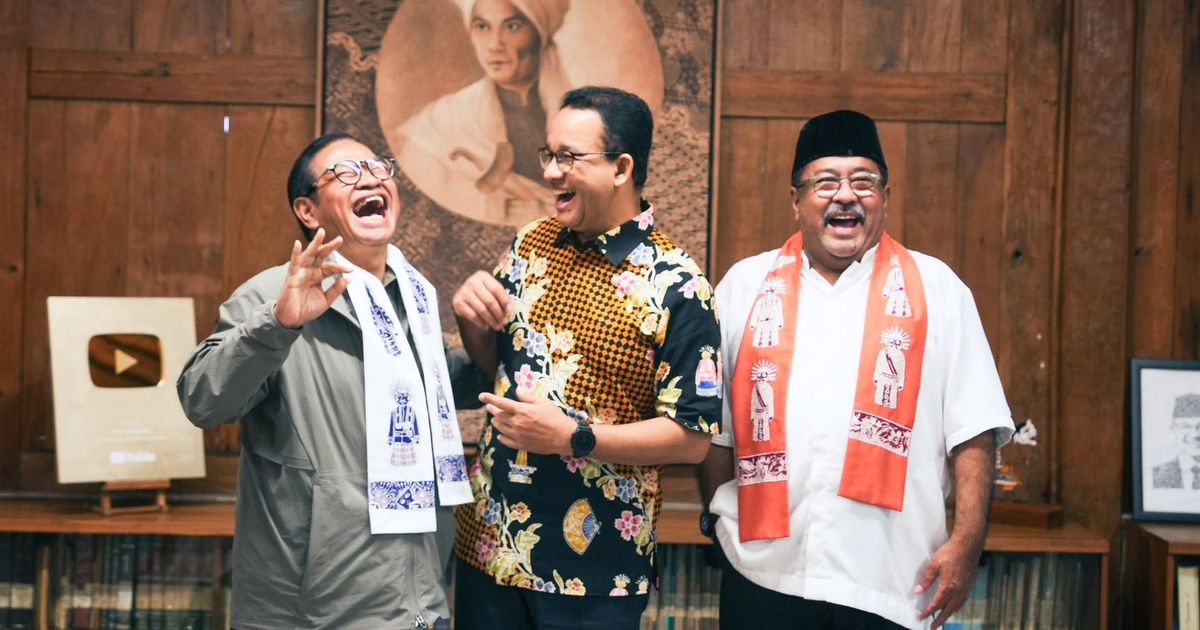 FOTO: Tawa Lepas Anies Baswedan dan Pramono-Rano, Sinyal Dukungan?