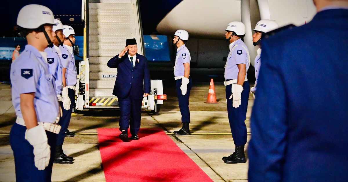 Potret Gagah Presiden Prabowo Subianto saat Tiba di Brasil, Dijadwalkan Hadiri di KTT G20