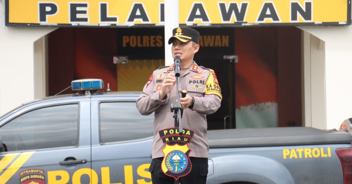 Tekankan Netralitas Personel di Pilkada, Kapolres Pelalawan: Jangan Lalai!