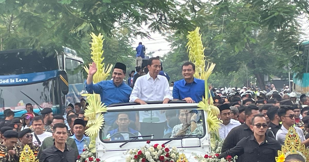 VIDEO: Respons Jokowi Soal Survei Elektabilitas Andika Lewati Luthfi di Jateng: Tak Usah Sombong!