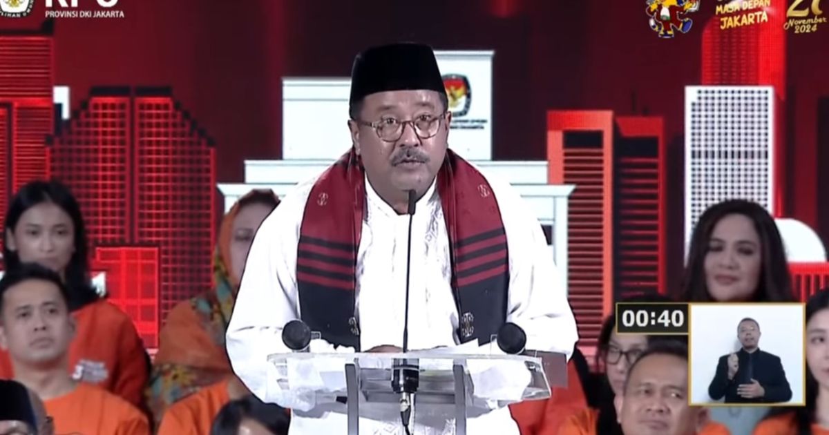 Momen Sarah Terkesima dan ‘Tak Berkedip’ Lihat si Doel Bicara Solusi Masalah Sampah di Debat Pilkada DKI Jakarta