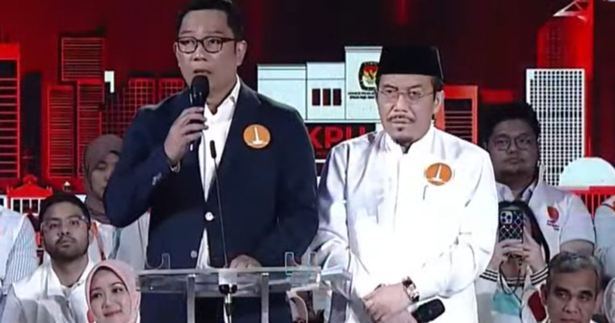 VIDEO: Prabowo Muncul Saat Ridwan Kamil Keras Bicara Ketidakadilan Jakarta di Debat Pamungkas