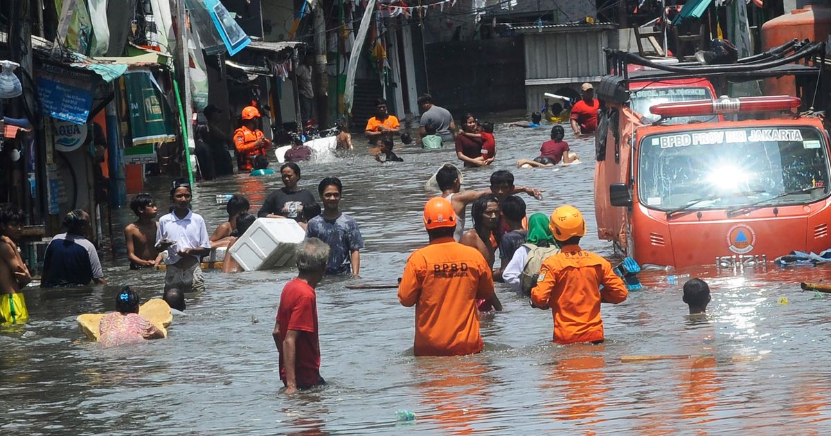 Banjir Rob, Satu RT dan Empat Jalan di Jakarta Utara Tergenang