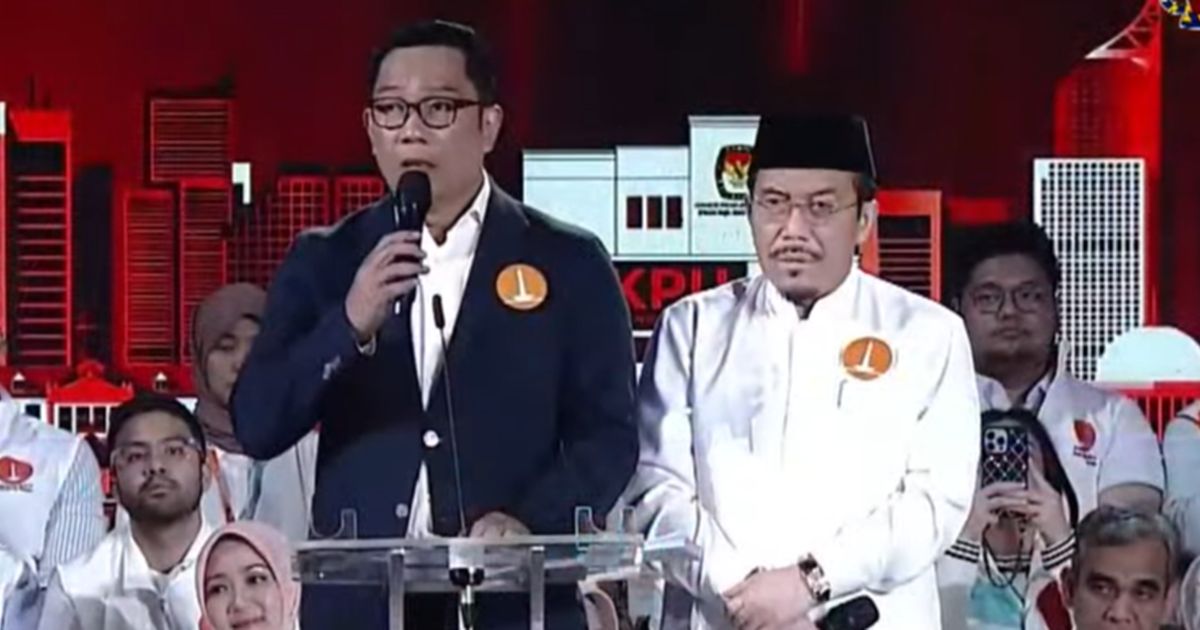 VIDEO: Tutup Debat Pamungkas, Ridwan Kamil Singgung Jokowi 