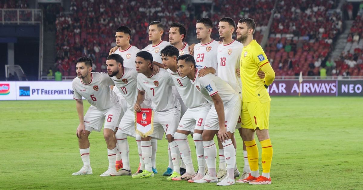 ⁠FOTO: Magis Jersey Putih Pemain Timnas Indonesia, Peluang Tampil di Piala Dunia Masih Terbuka