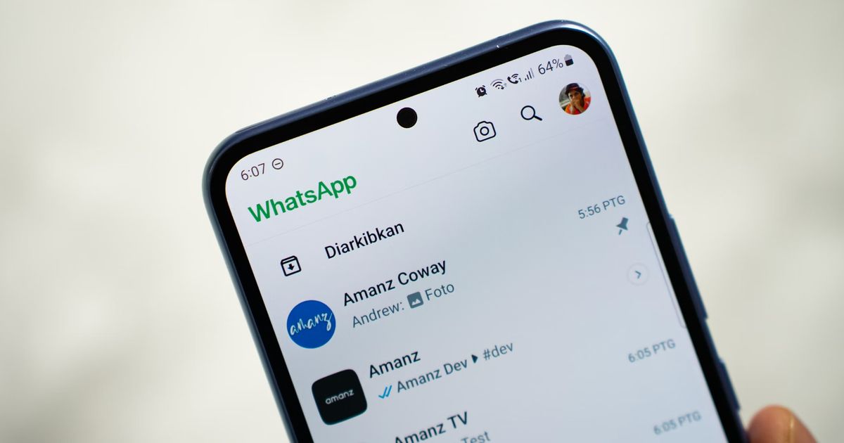 WhatsApp Punya Fitur Daftar Atur Chat Lebih Baik