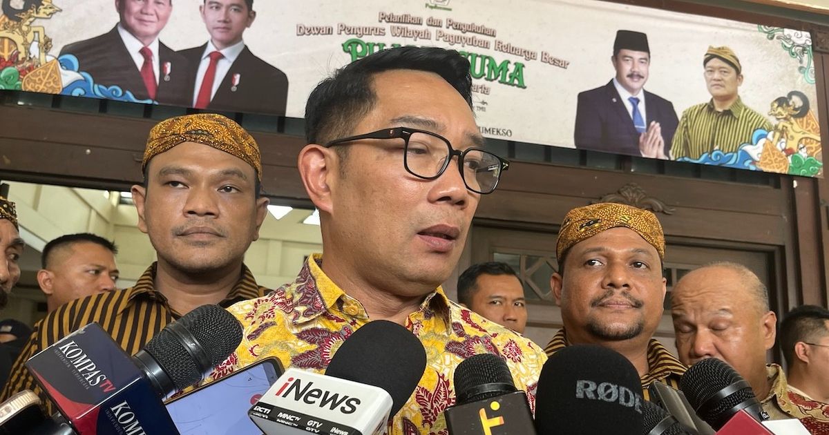 Ini Harapan Ridwan Kamil Atas Dukungan Jokowi di Pilkada Jakarta 2024