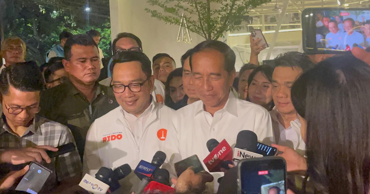 Ketua Tim Pemenangan RIDO: Ridwan Kamil Tetap Blusukan Tiap Hari Meski Didukung Jokowi dan Prabowo