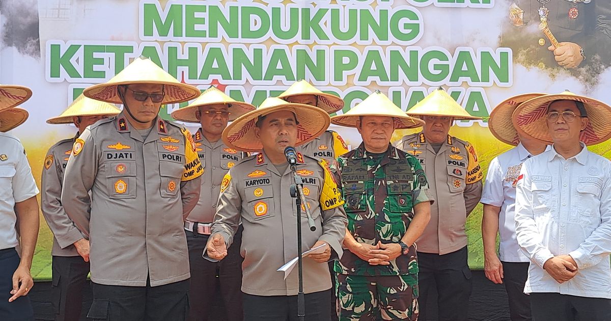 Kapolda Metro Tanam Bibit Jagung 15 Hektar Lahan SPN Lido, Dukung Program Pangan Prabowo