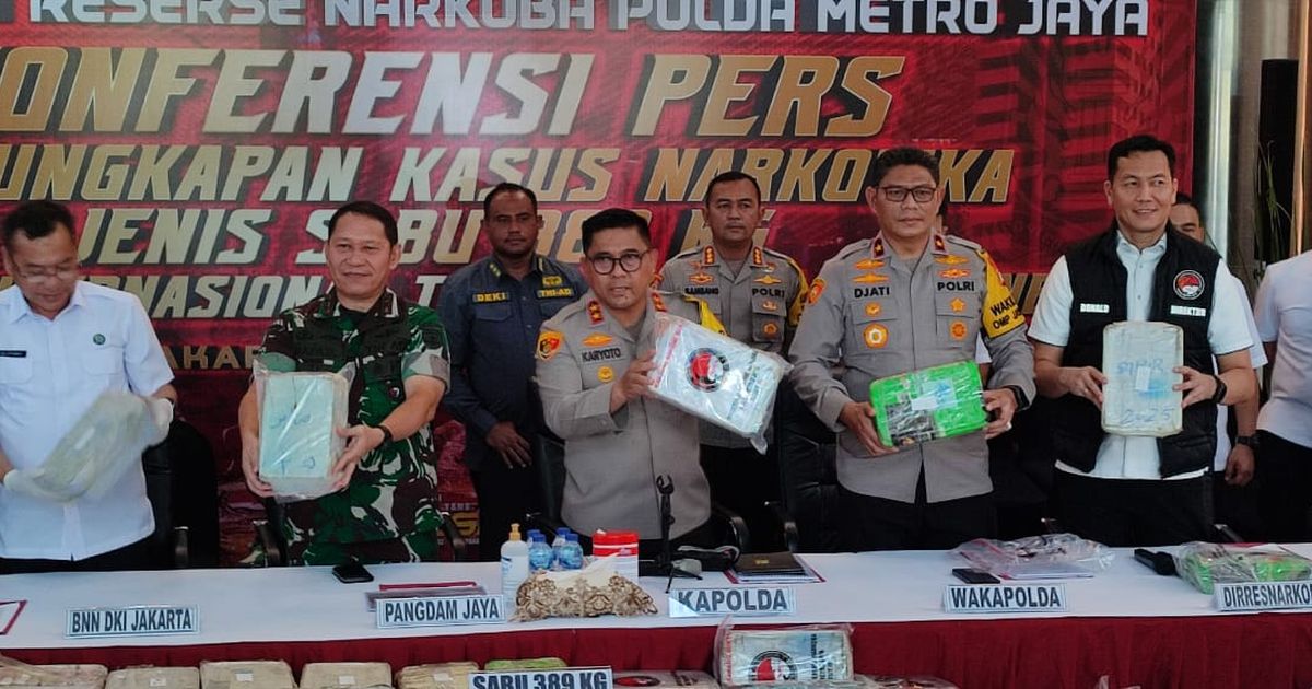 Kronologi Terbongkarnya Penyelundupan Narkoba Internasional Afganistan - Jakarta, Sabu 389 Kg Disita