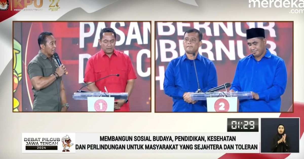 VIDEO: Nyelekit Hendi Skak Gus Yasin Disebut Halusinasi, Ahmad Luthfi Cengar-cengir di Debat