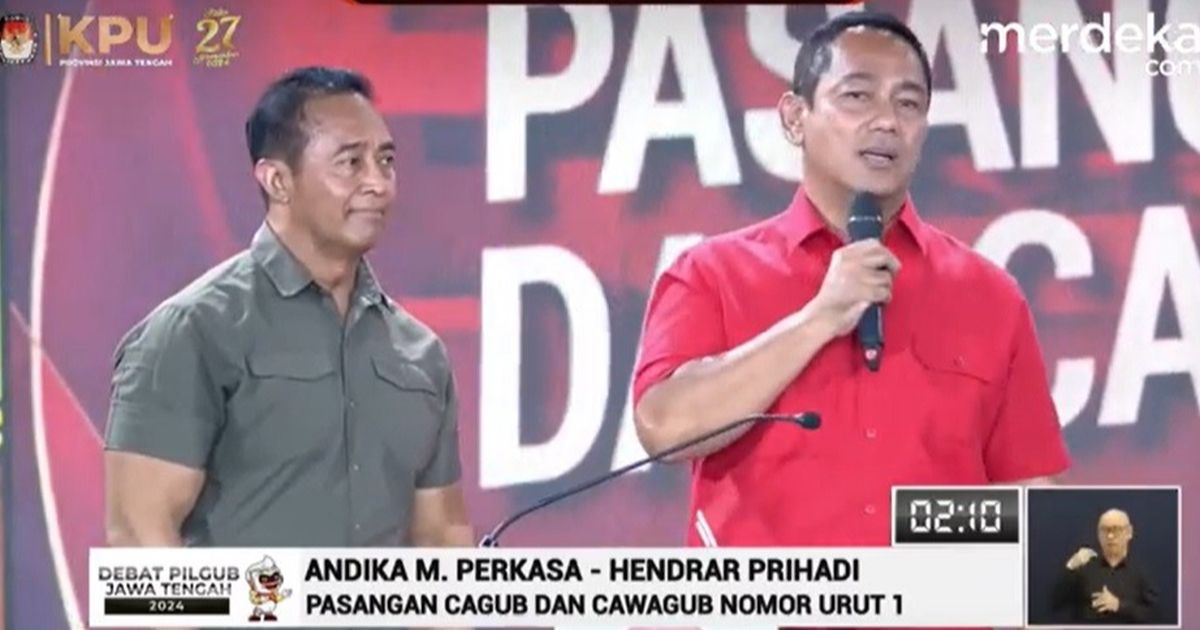 Andika-Hendi Akan Terapkan Program Kesehatan Gratis Ala Kota Semarang di Jawa Tengah