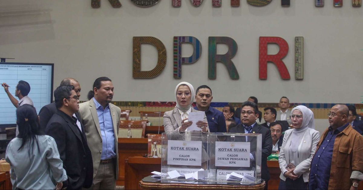 VIDEO: Tok! DPR Tetapkan Nama-Nama Pimpinan dan Dewas KPK Baru, Ini Hasil Pollingnya