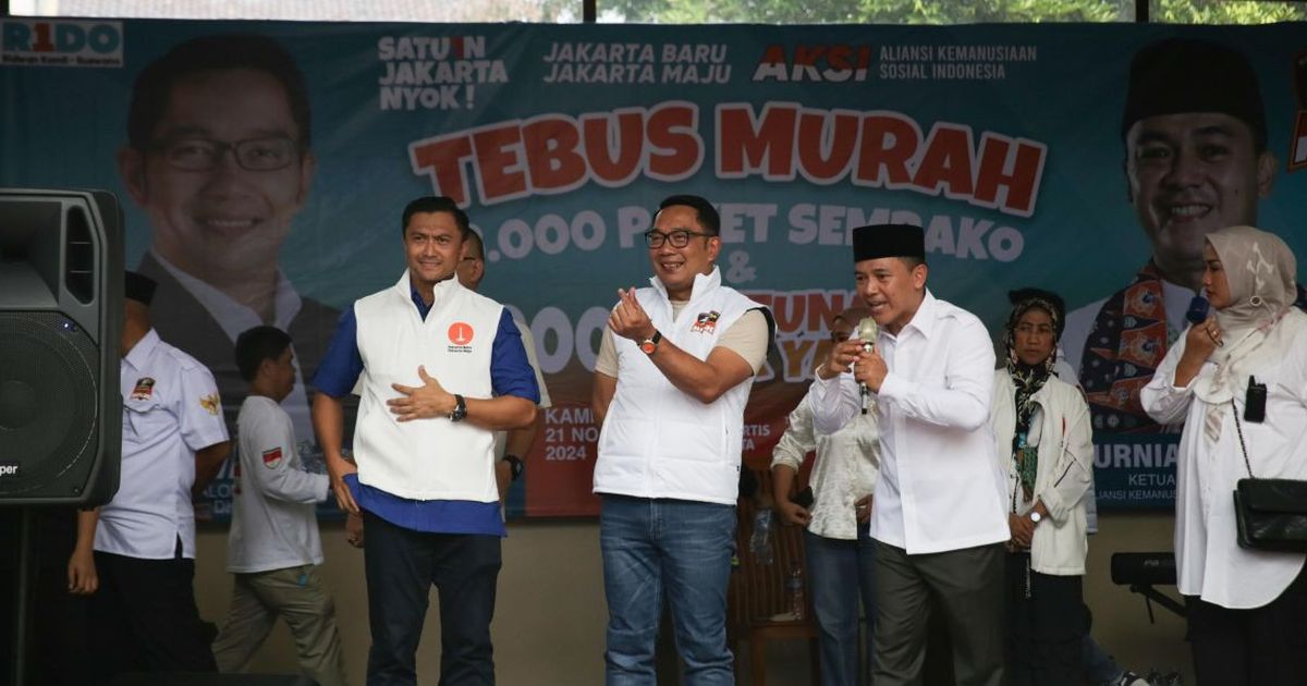 Paslon RK-Suswono Terima Dukungan dari Ulama dan Ormas di Jakarta