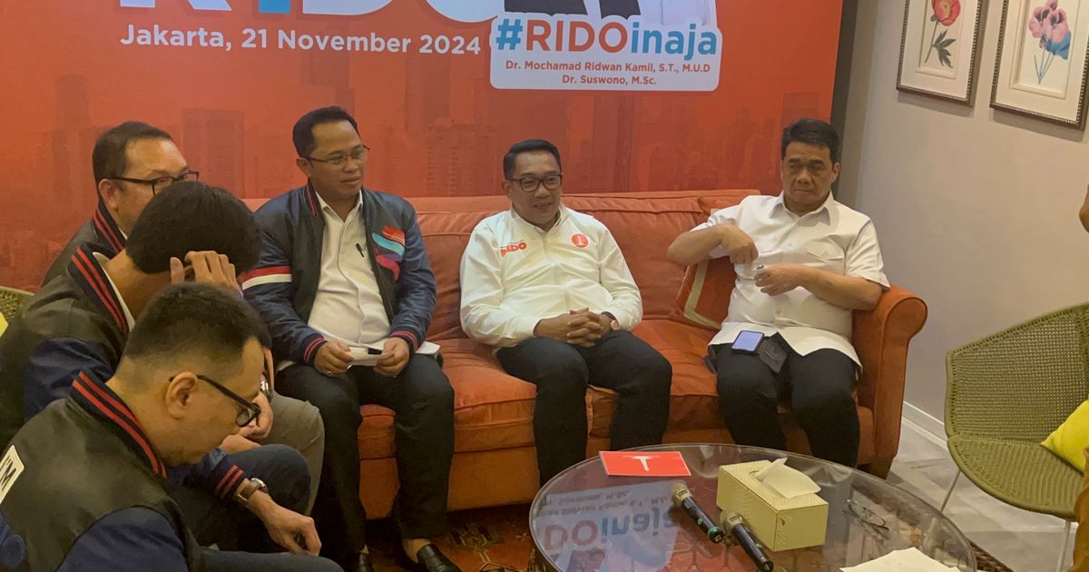 Ada Dua Sosok Ini, Ridwan Kamil Santai Anies Pilih Pramono di Pilkada Jakarta