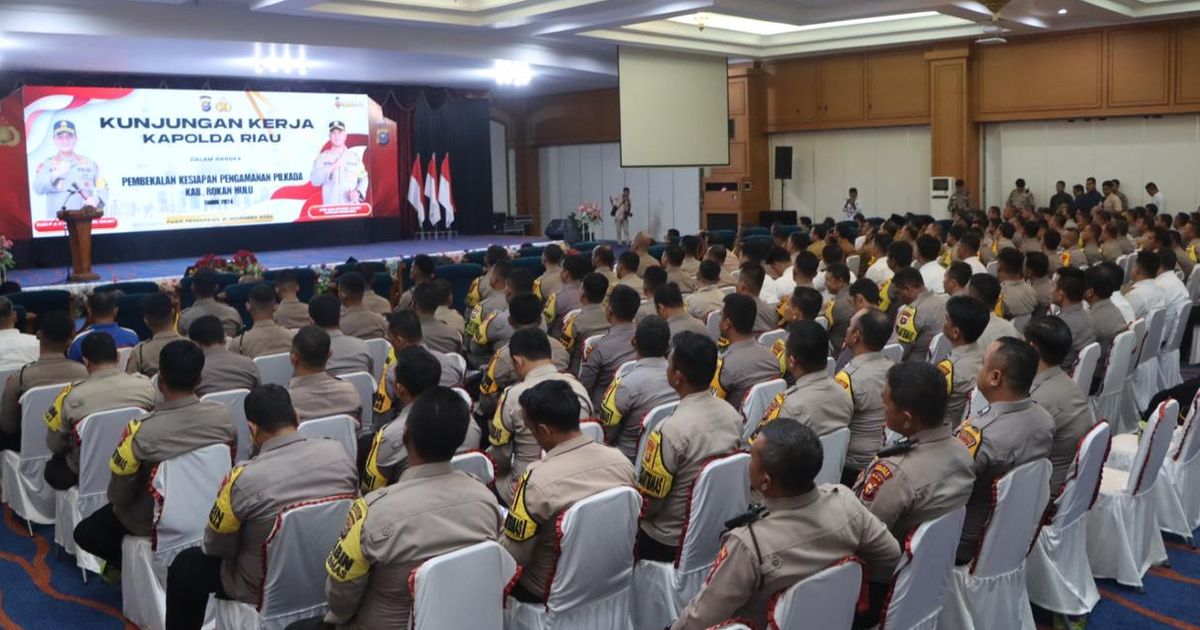 Perintah Tegas Kapolda Riau ke Anak Buah: Pengamanan Logistik dan Tahapan Pilkada Prioritas Utama