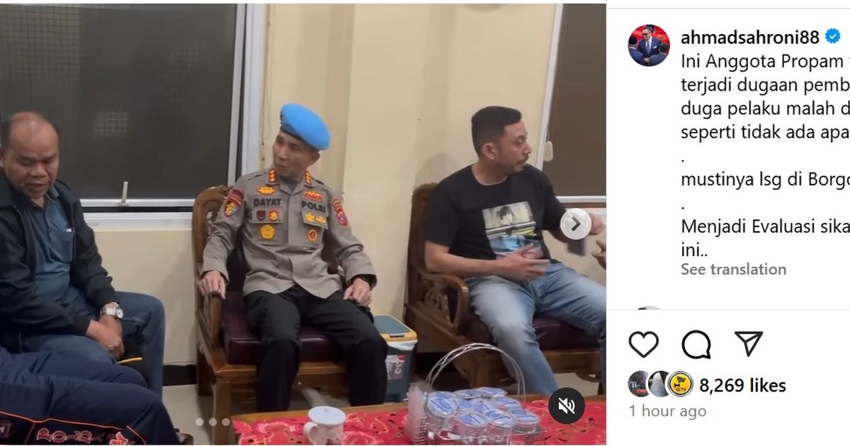 Kelakuan Propam Tangani Pejabat Polda Sumbar Tembak Mati Kasat Bikin Geram Sahroni: Mestinya Langsung Diborgol!