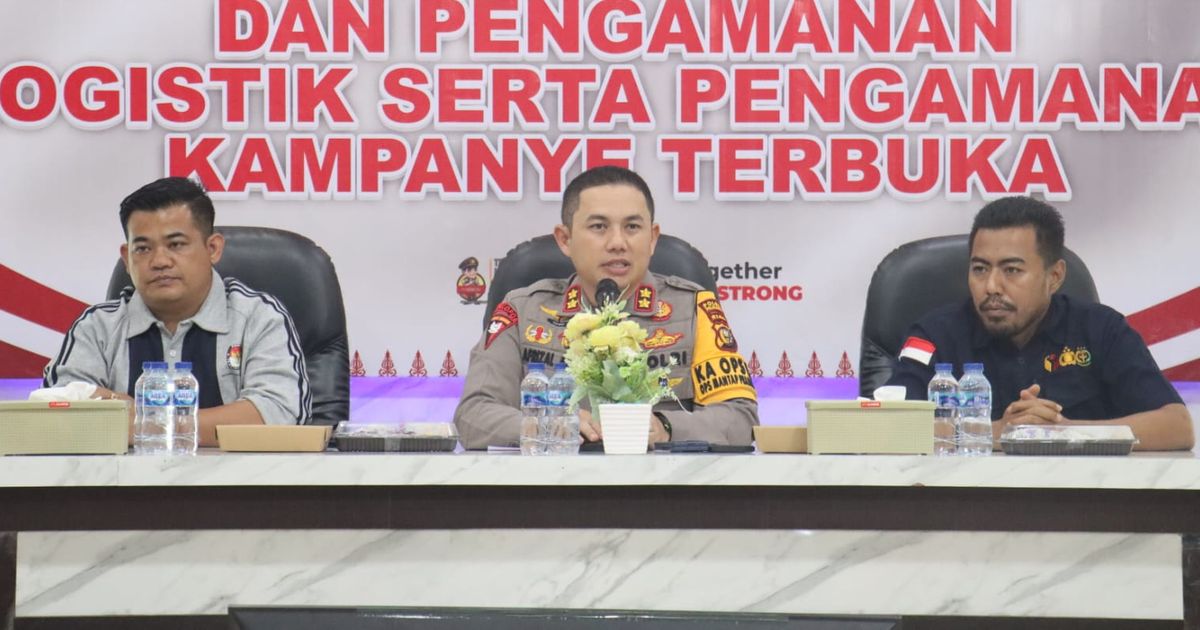 Jelang Masa Tenang Pilkada, Polisi Petakan Kerawanan di Pelalawan