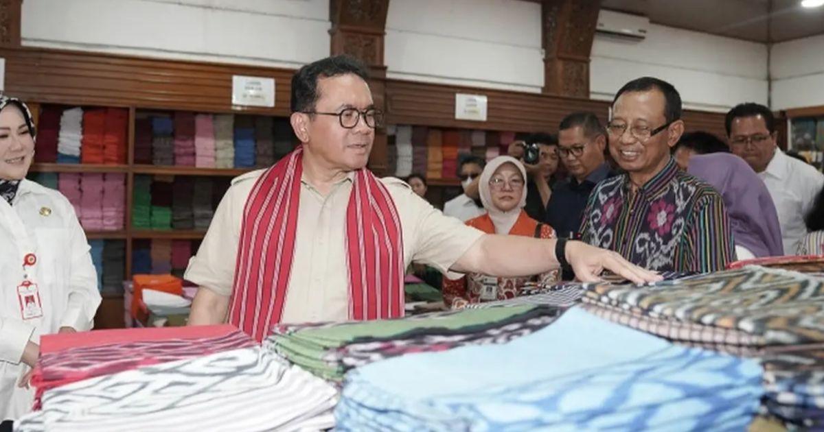 Kunjungi Pabrik Lurik di Klaten, Mendag: Inovasi Kunci Peningkatan Daya Saing Ekspor