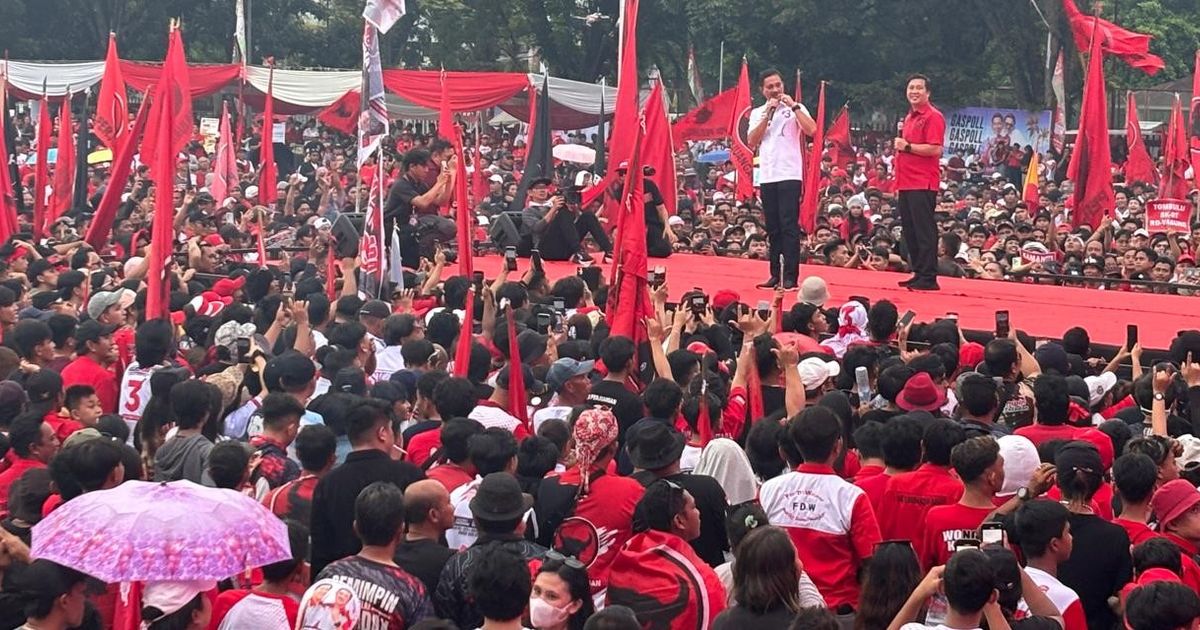 Kampanye Akbar Dihadiri Ribuan Orang, PDIP Sebut Bukti SK-ADT Diterima di Hati Warga Sulut