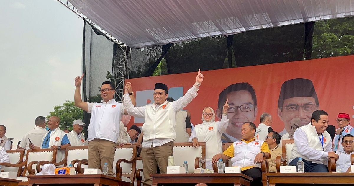 Ridwan Kamil di Kampanye Akbar: Kami Pemimpin Pancasila, Semua Agama akan Dilindungi