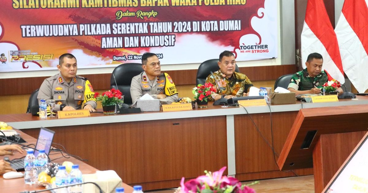 Jelang Hari Pencoblosan, Wakapolda Riau Perintahkan Anak Buah Maksimalkan Pengamanan Pilkada