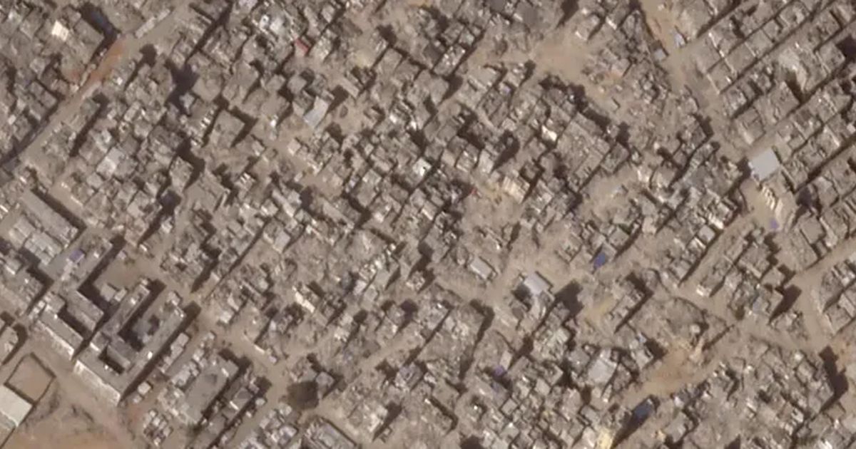 Citra Satelit Perlihatkan Kamp Pengusian Terbesar di Gaza Hancur Total Hanya dalam 5 Bulan