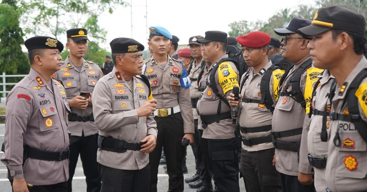 Personel Pengamanan TPS di Pilkada Siak Disebar, Ini Instruksi Wakapolda Riau