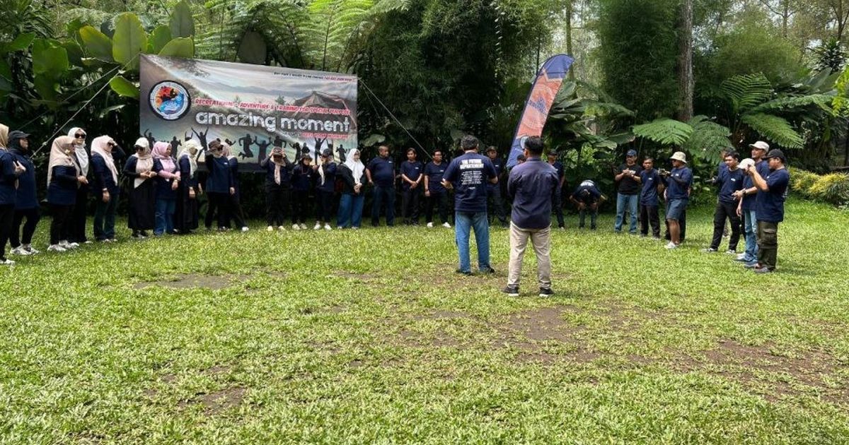 Tumbuhkan Kebersamaan, Dinas Kominfo Kalsel Gelar Outbound