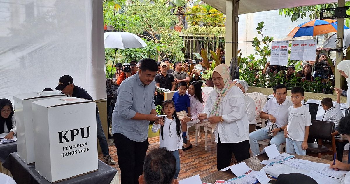 Usai Mencoblos untuk Pilkada Sumut, Bobby Nasution Langsung Tinjau Banjir di Kota Medan