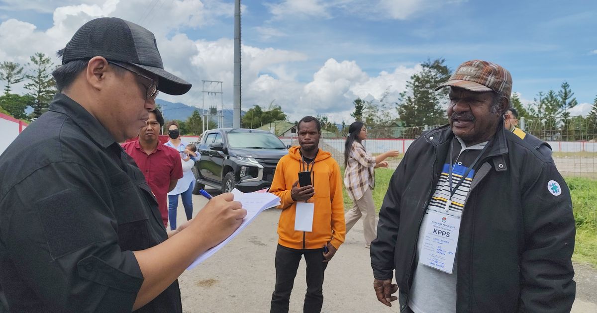 Suka Duka Petugas KPPS di Wamena, Tak Terdaftar di DPT dan Nyaris Diamuk Warga