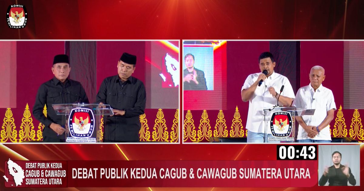 Quick Count LSI Denny JA Pilkada Sumut 43 Persen Suara: Edy 37.92 Persen, Bobby 62.08 Persen