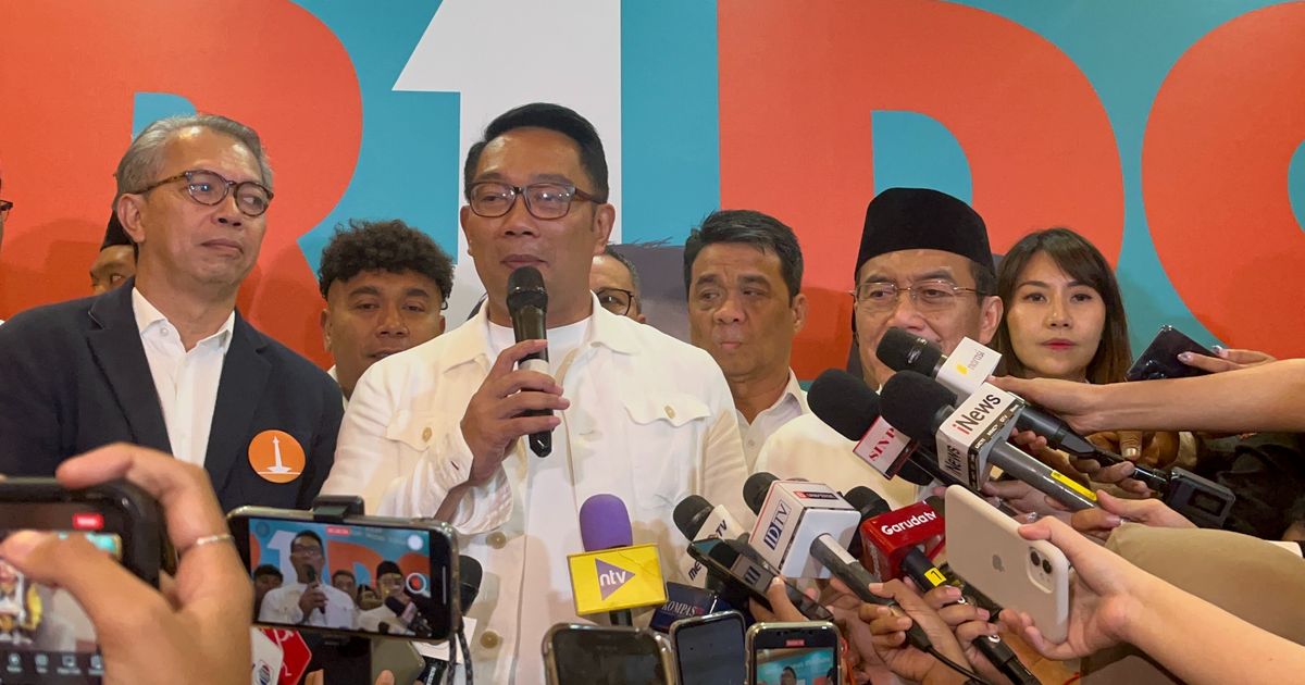 Reaksi Ridwan Kamil Usai Kalah dari Pramono Anung di Quick Count Pilkada Jakarta 2024