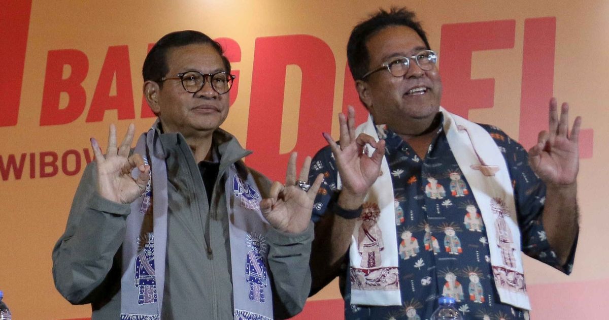 FOTO: Senyum Pramono-Rano Unggul Versi Quick Count di Pilkada Jakarta 2024