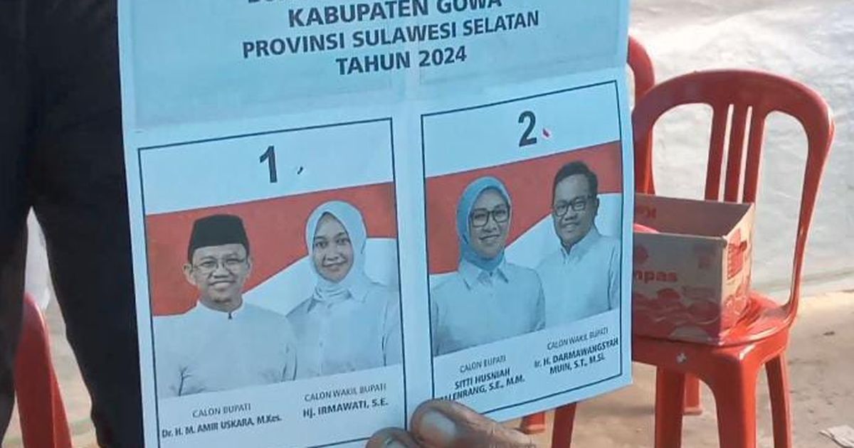 Heboh Temuan Surat Suara Pilkada Gowa Sudah Tercoblos, Ini Penjelasan KPPS