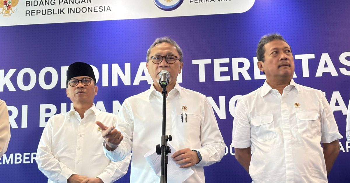 Menko Zulkifli Hasan: Tahun Depan Tak Boleh Impor Garam Konsumsi, Harus Produksi Sendiri