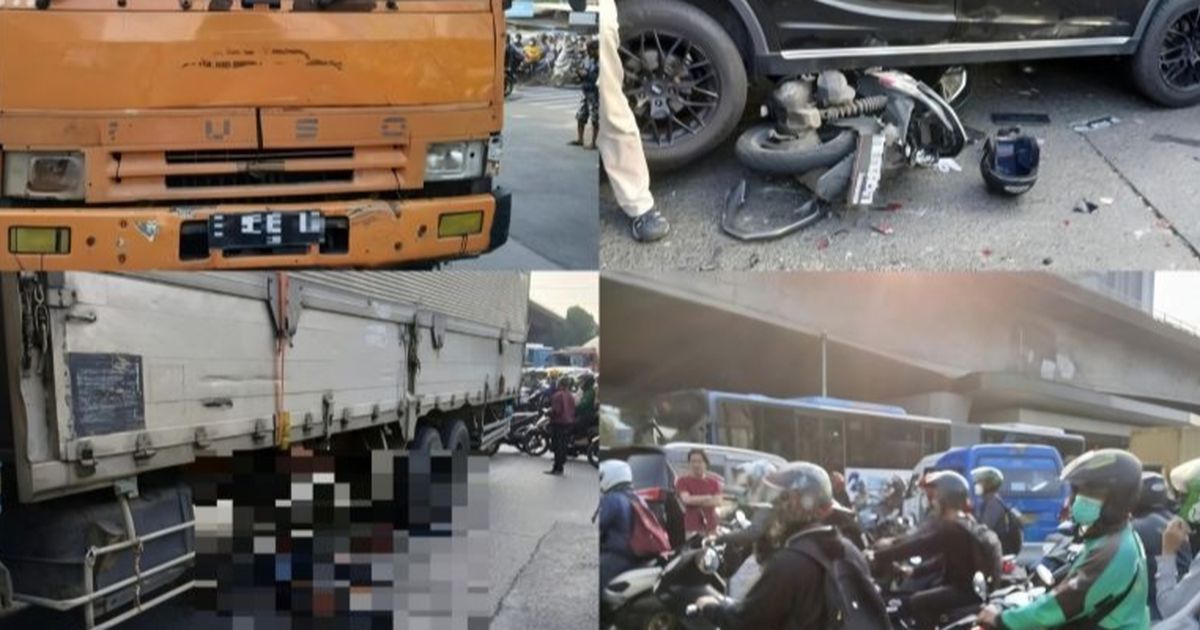 Sopir Truk Tronton Penyebab Kecelakaan di Slipi Jadi Tersangka