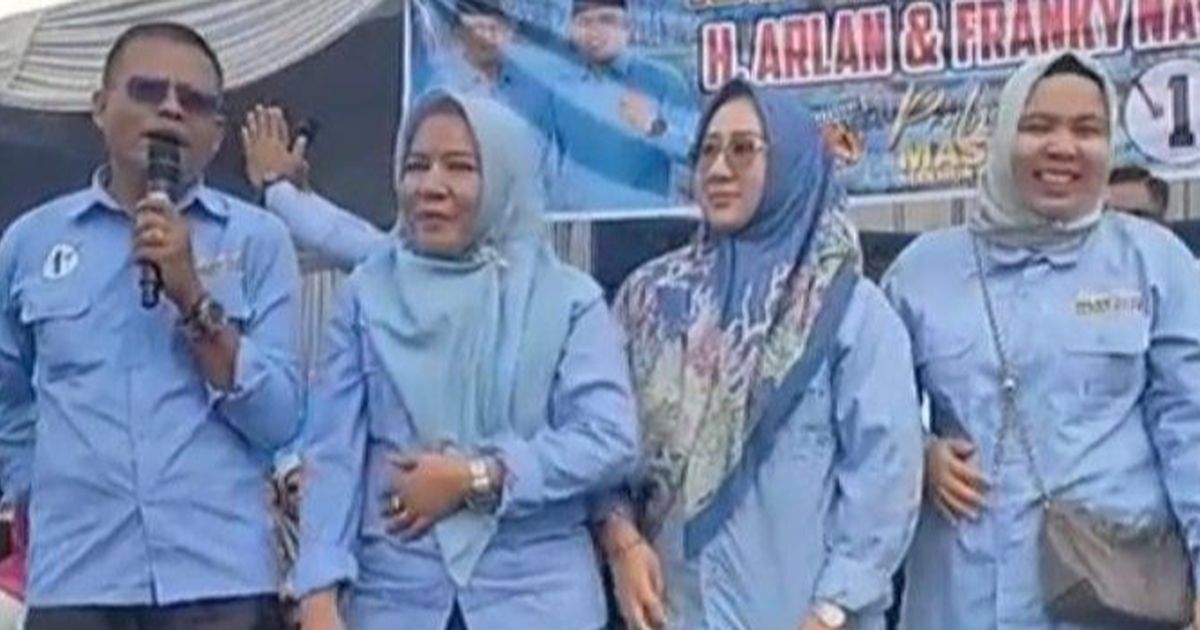 Viral Pamer Empat Istri saat Kampanye, H Arlan Sukses Menangi Pilkada Prabumulih