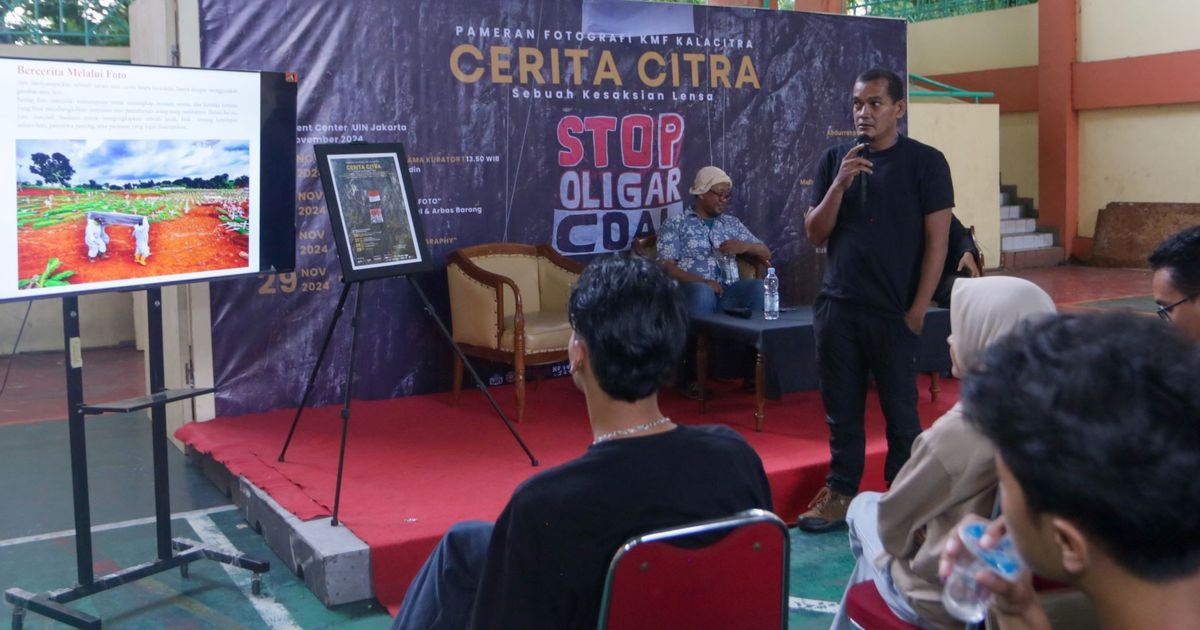 FOTO: Komunitas Mahasiswa Fotografi Kalacitra Gelar Pameran 'Cerita Citra' di UIN Syarif Hidayatullah