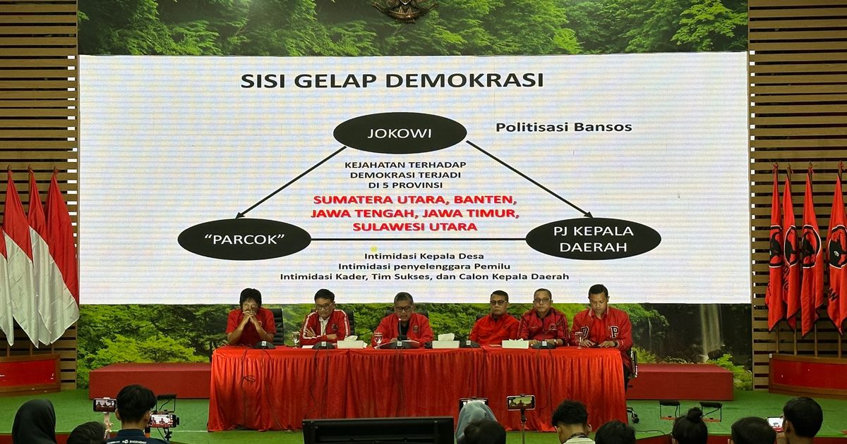 PDIP Singgung Pilkada 2024: Ambisi Jokowi, Gerakan Parcok dan Pj Kepala Daerah