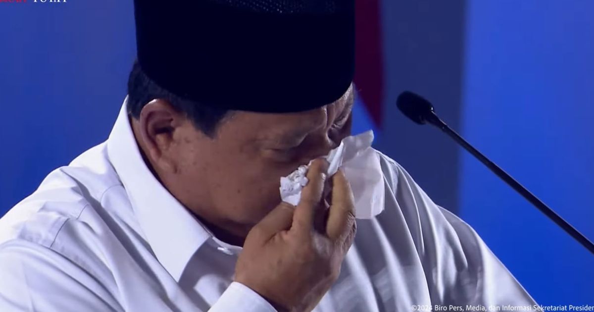 Momen Prabowo Menangis di Hadapan Para Guru Indonesia